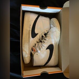Nike Blazer Mid 77 Vintage White Black 2019 Size 9